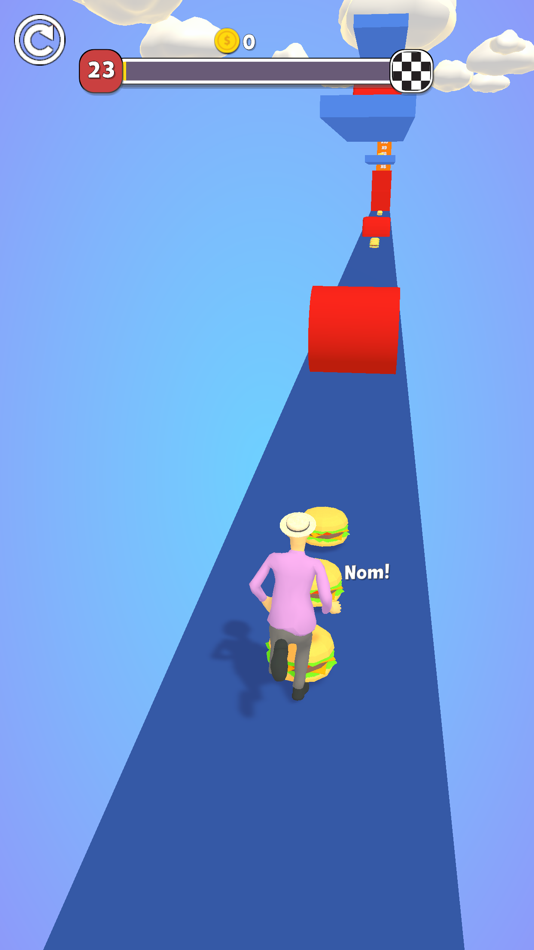 #2. Fat Run 3D (iOS) 由: Ismail Simsek