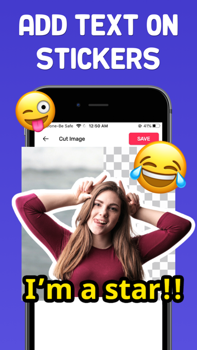 StickerMoji: Meme Stickermaker Screenshot