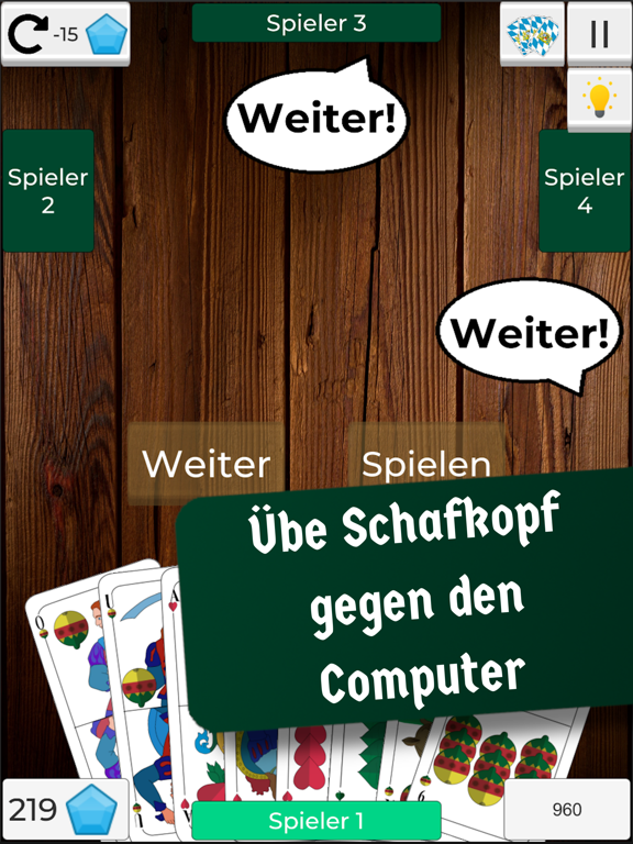 Screenshot #4 pour Schafkopf Offline Lernen