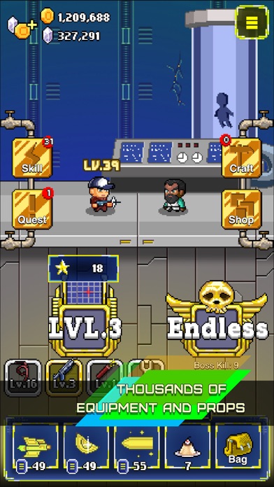 Galaxy Rambler Screenshot