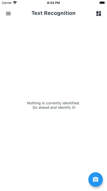 Minimalist text recognition