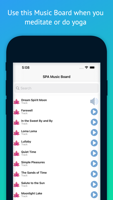 Spa Music Board for Yogaのおすすめ画像1