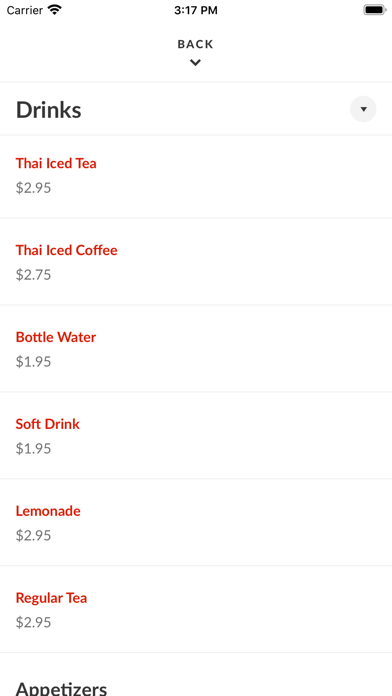 Thai Food To Go Screenshot