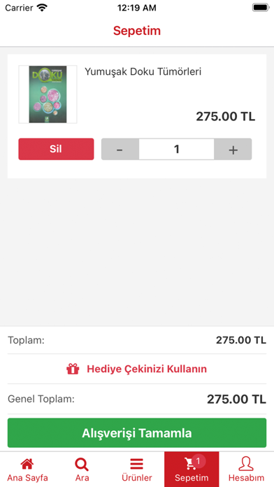 Ankara Nobel Tıp Kitabevleri Screenshot