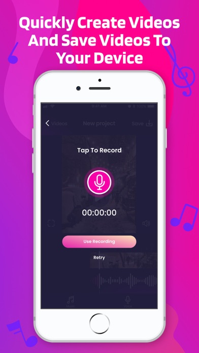 Video collage with music Screenshot
