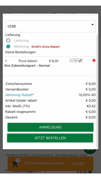 One Choice Pizza Screenshot