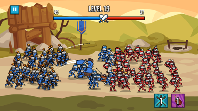 Screenshot #1 pour Stick Battle: War of Legions