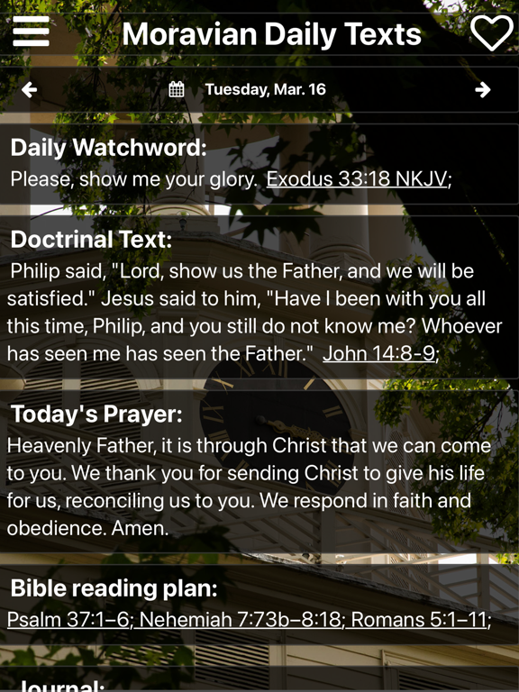 Screenshot #4 pour Moravian Daily Texts 2025