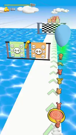 Game screenshot Trampoline Runner 3D apk