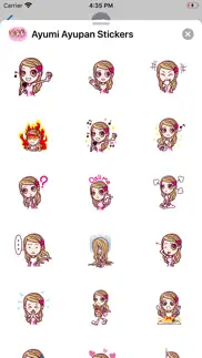 ayumi ayupan stickers problems & solutions and troubleshooting guide - 1