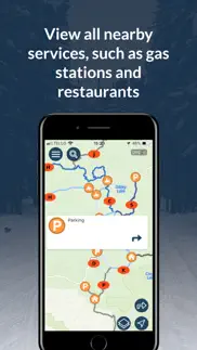 rideonwyo snowmobiletrails iphone screenshot 3