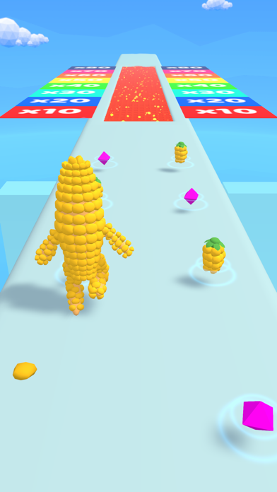 PopCorn Runner 3D Screenshot