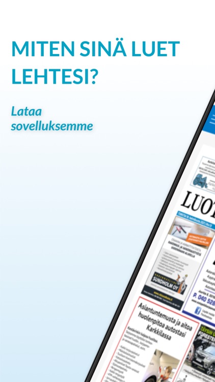 Luoteis-Uusimaa, päivän lehti