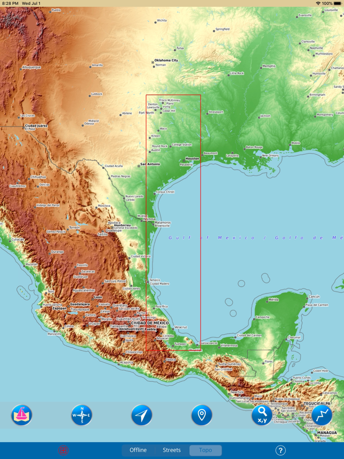 Texas – Raster Nautical Charts
