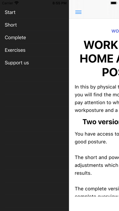 Best Work Posture Screenshot