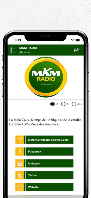 MKM RADIO dans l'App Store