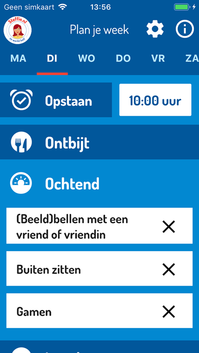 Plan je Week Screenshot
