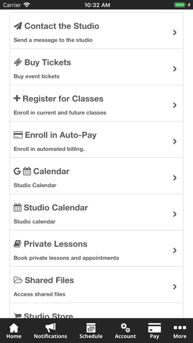 Major School of Dance Screenshot