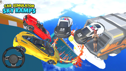 Car Simulator Sky Ramps Screenshot