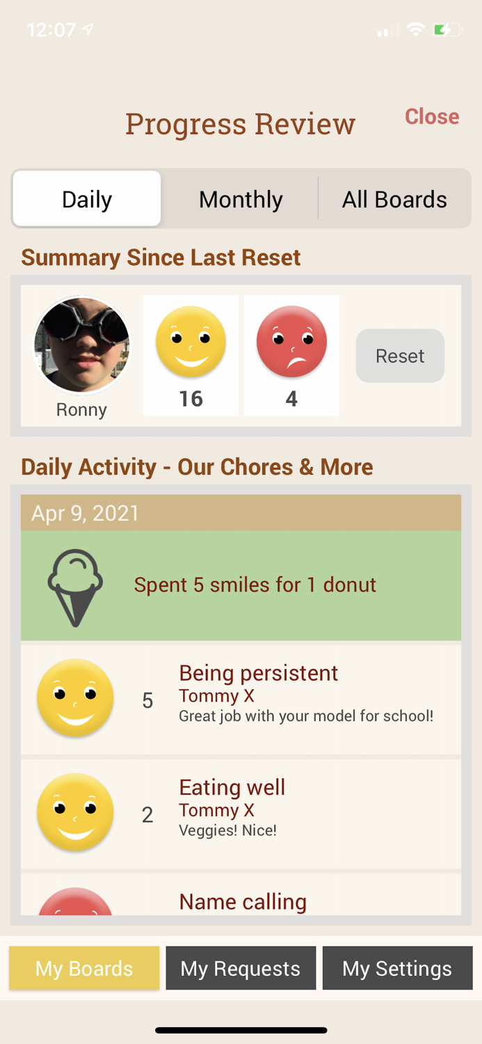 Smiles and Frowns - Kids View