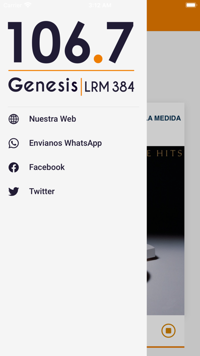 FM Genesis 106.7 Screenshot