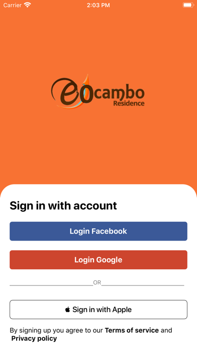 eOcambo village and residence Screenshot