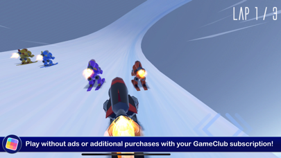 Rocket Ski Racing - GameClub Screenshot