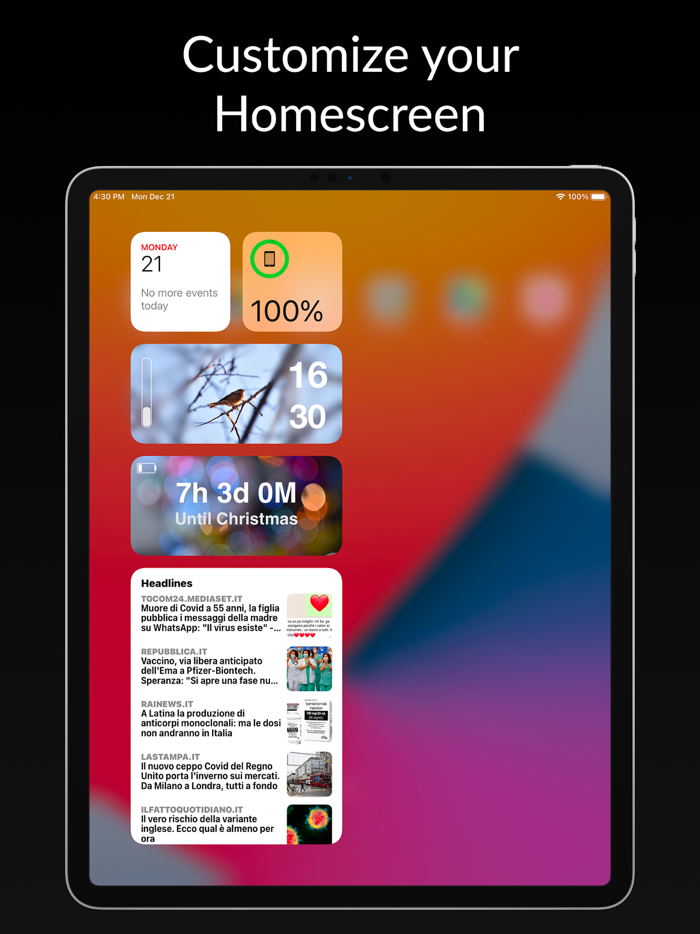 Custom Widget Creator