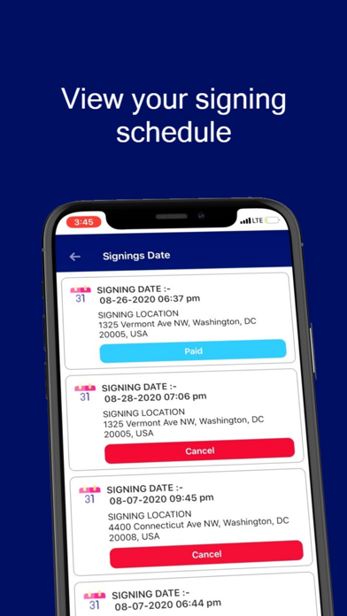 Notary Mobility Screenshot