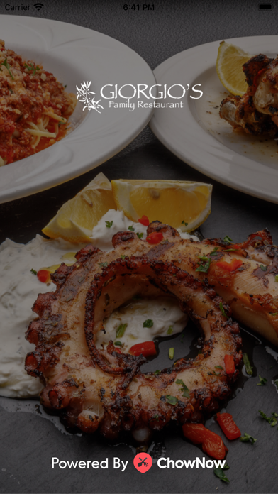 Giorgio's Family Restaurant Screenshot