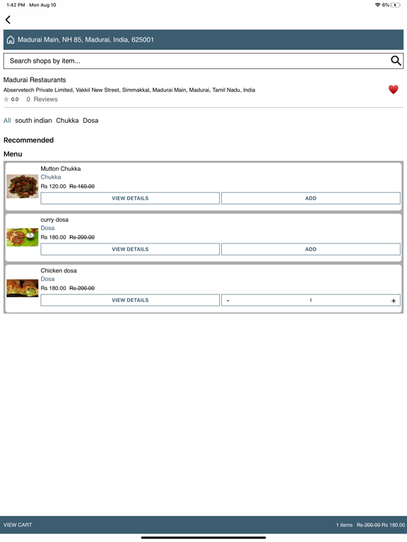 Screenshot #6 pour TastyEats
