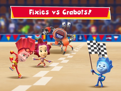 Fixies vs Crabots: 6 Fun Gamesのおすすめ画像1