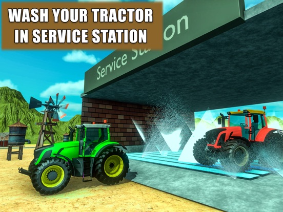 Farming Tractor Trolley Games iPad screenshot
