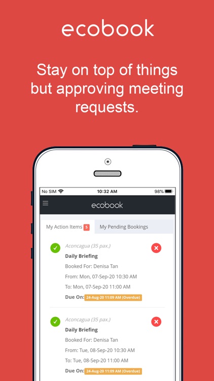 ecobook - Room & Desk Booking screenshot-5
