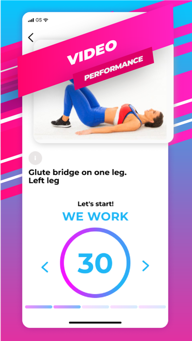 Buttocks Workout - Hips, Legs Screenshot