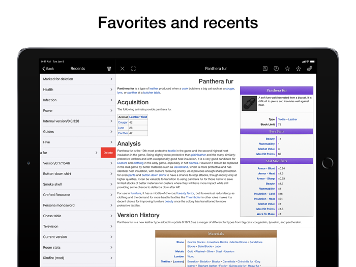 Pocket Wiki for RimWorld