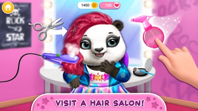 Screenshot #3 pour Animal Hair Salon Rock Stars