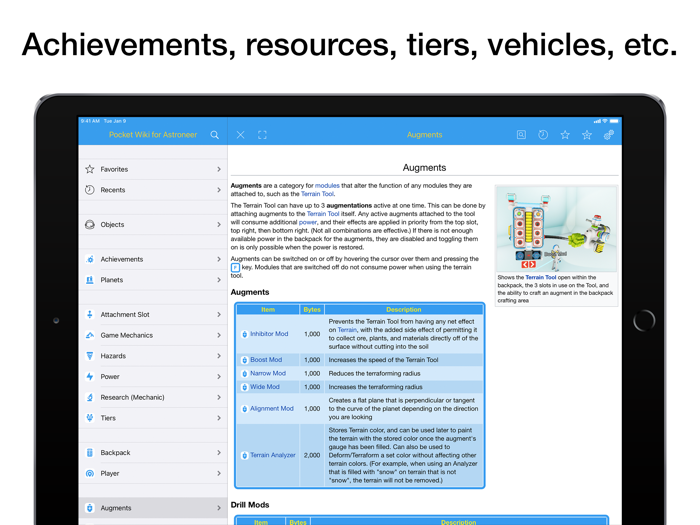 Pocket Wiki for Astroneer