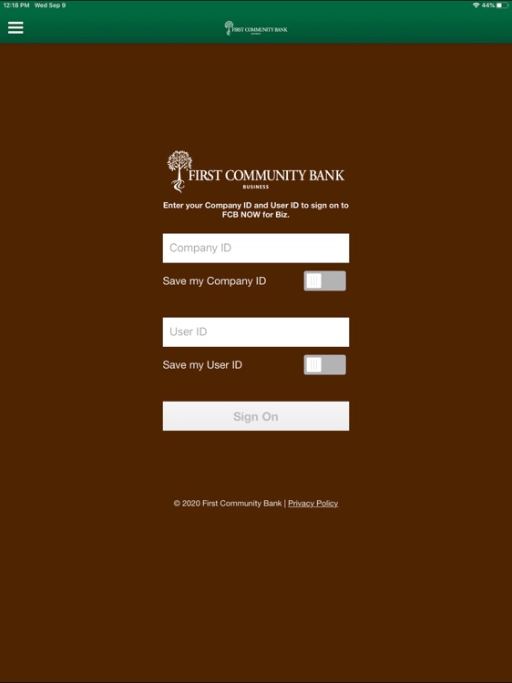 FCB NOW for Biz for iPad