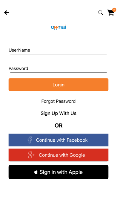 Ownai Marketplace Screenshot