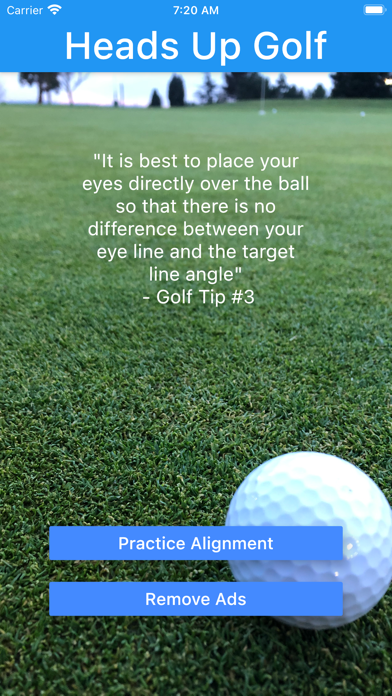 Screenshot #3 pour Heads Up Golf