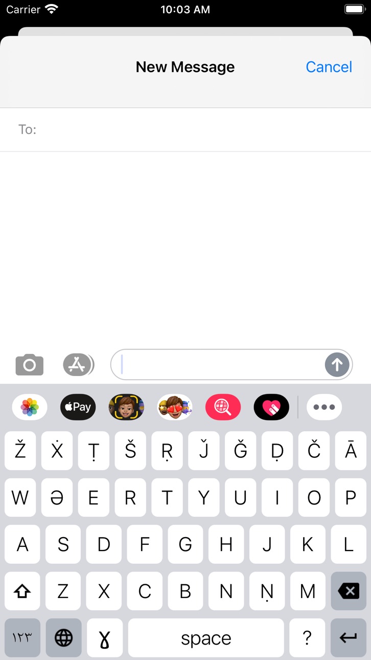 iPhone screenshot