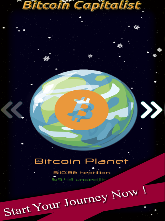 Bitcoin Capitalist iPad screenshot