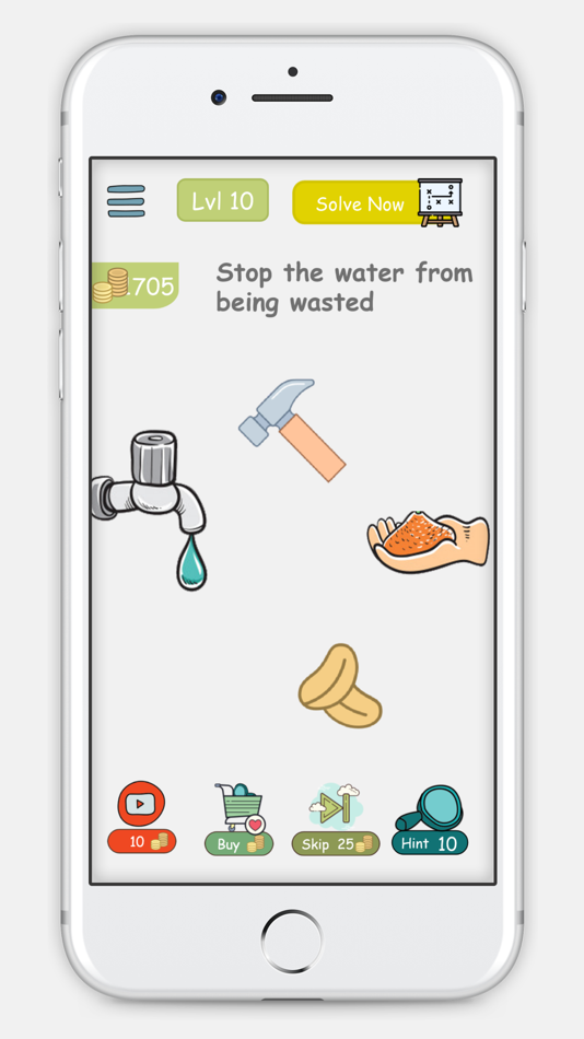 #2. Puzzled Brain: Tricky Puzzles (iOS) 由: Alperen Sirin
