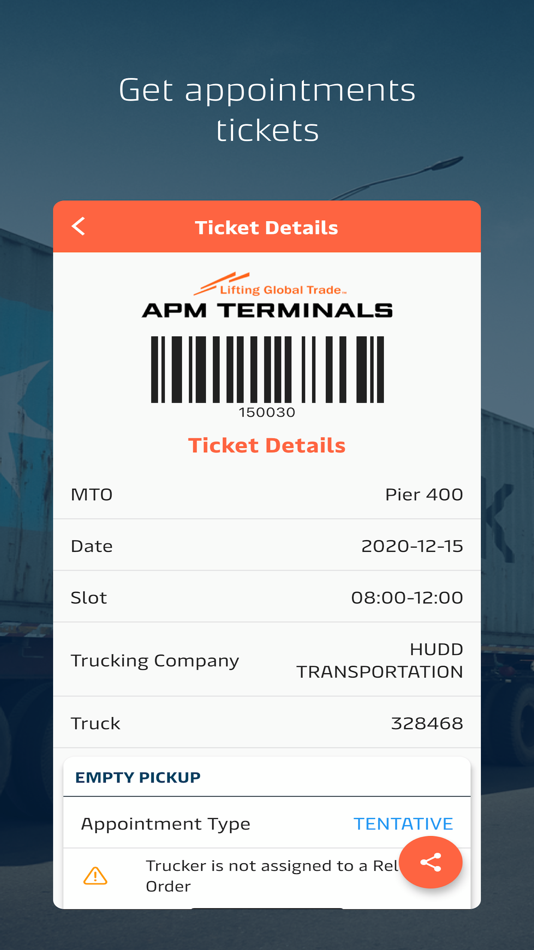 #5. APMT TERMPoint Appointments (iOS) Podle: A.P. MOLLER - MAERSK
