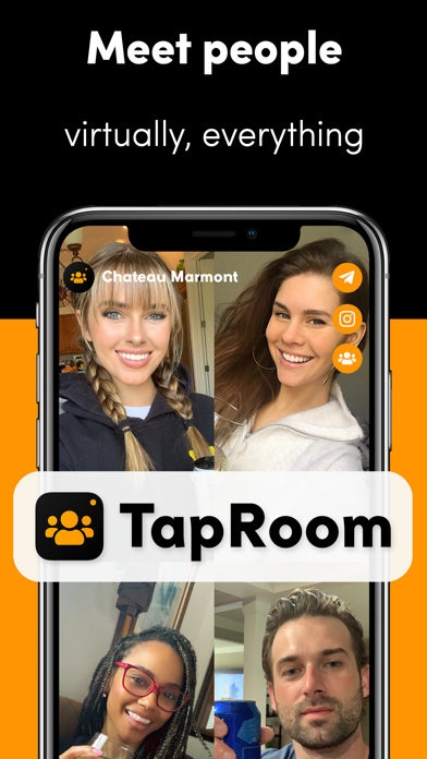 TapRoom - Social Video Chat Screenshot