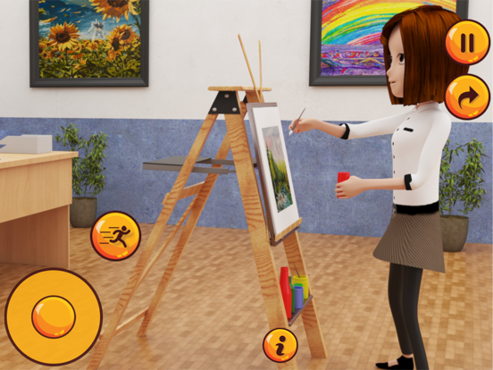 Screenshot #5 pour My High School Girl Life Game