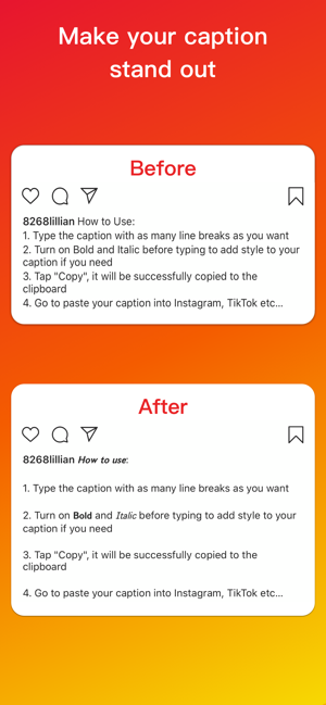 ‎Add Line Breaks for Instagram Screenshot