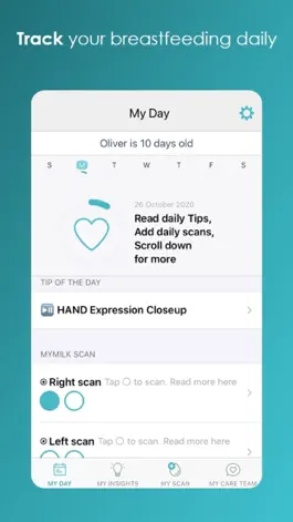 Game screenshot MyLee - My Lactation companion apk