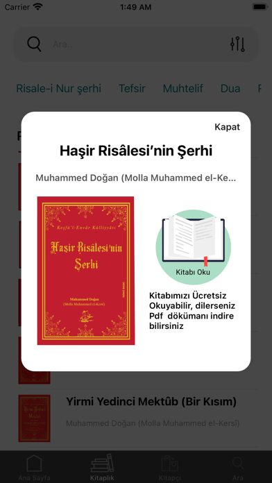 Risale-i Nur Şerhleri - Heybil Screenshot